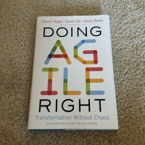 Book: Doing Agile Right (like new)
